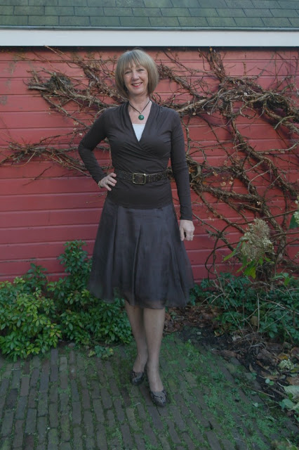 Brown sheer skirt part 2