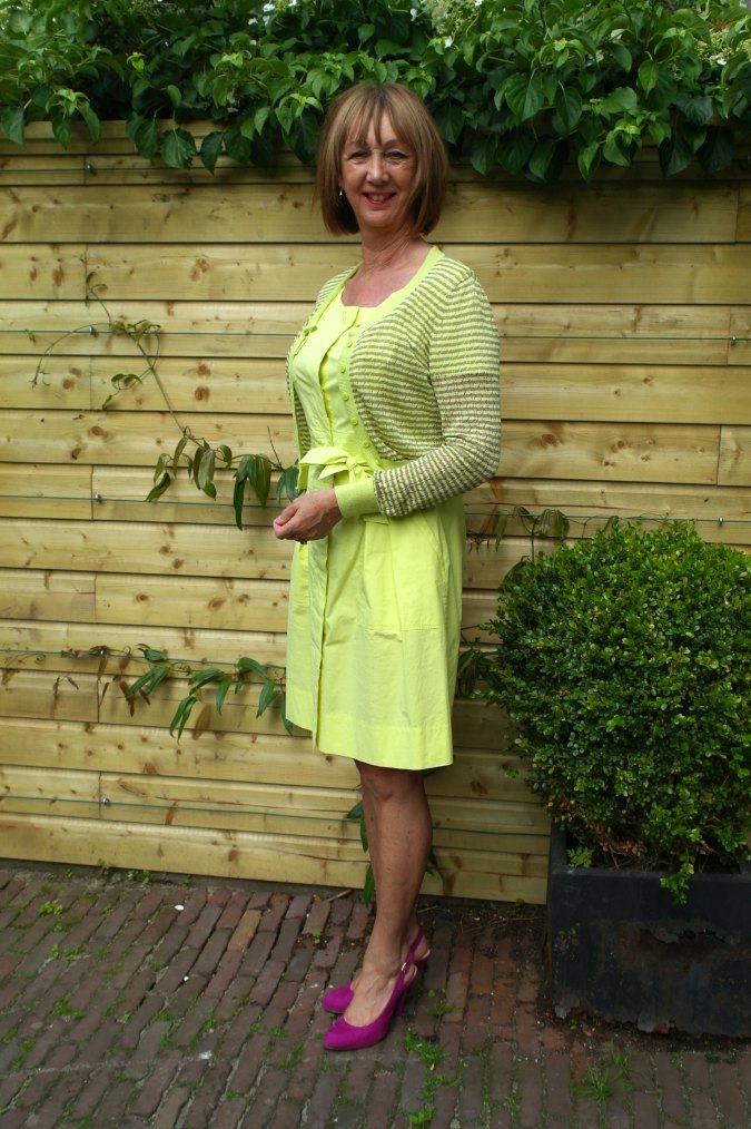 Yellow summer dress 1