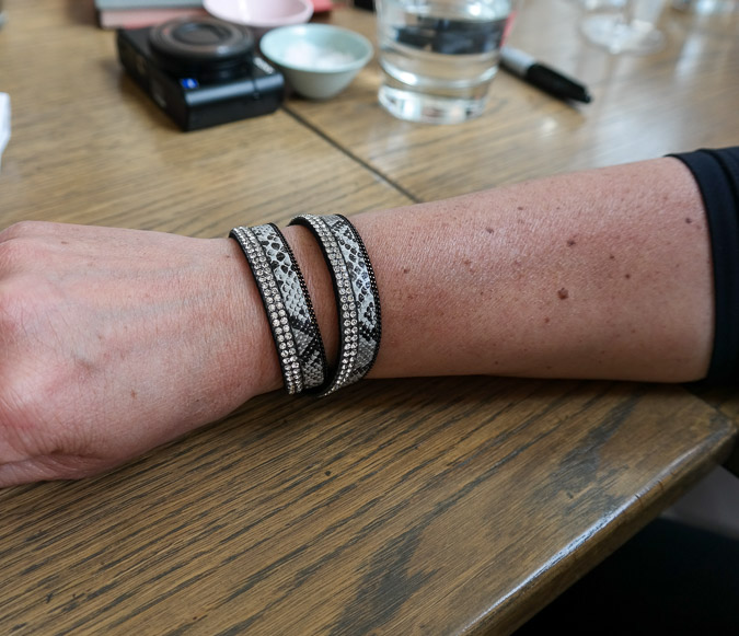 3040 Blogger Meet Lizzy's bracelets