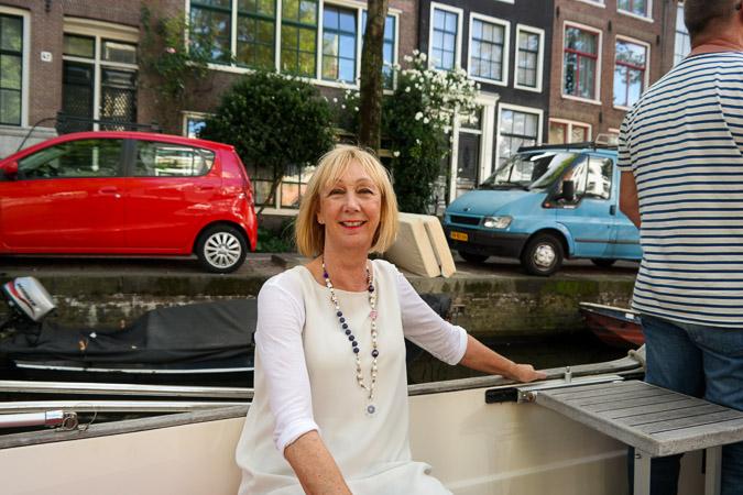 boat tour through Amsterdam