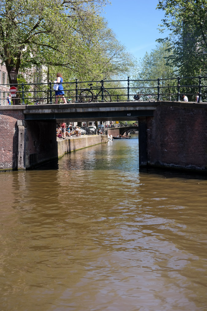 Cruising Amsterdam by boat