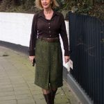 Green midi skirt by Essentiel Antwerp