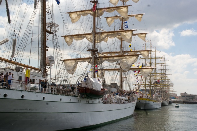Tall ships at Sail 2019 Scheveningen