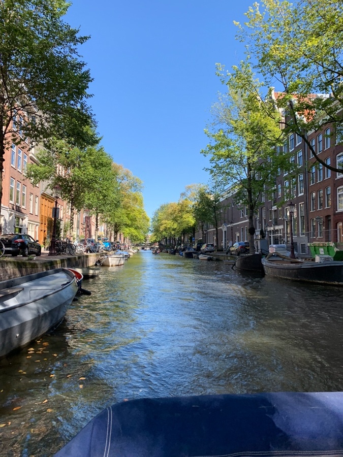 Amsterdam on a sunny Saturday
