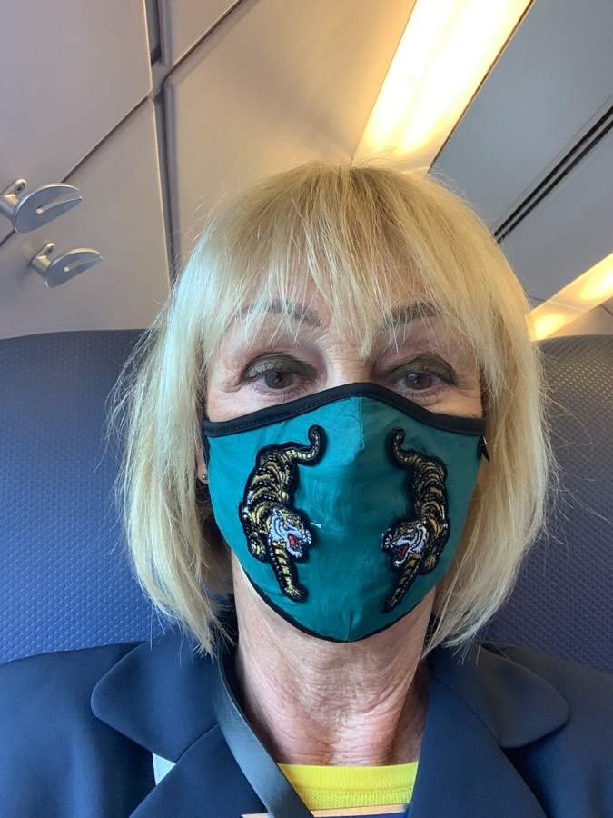 Face mask on my way to Leiden