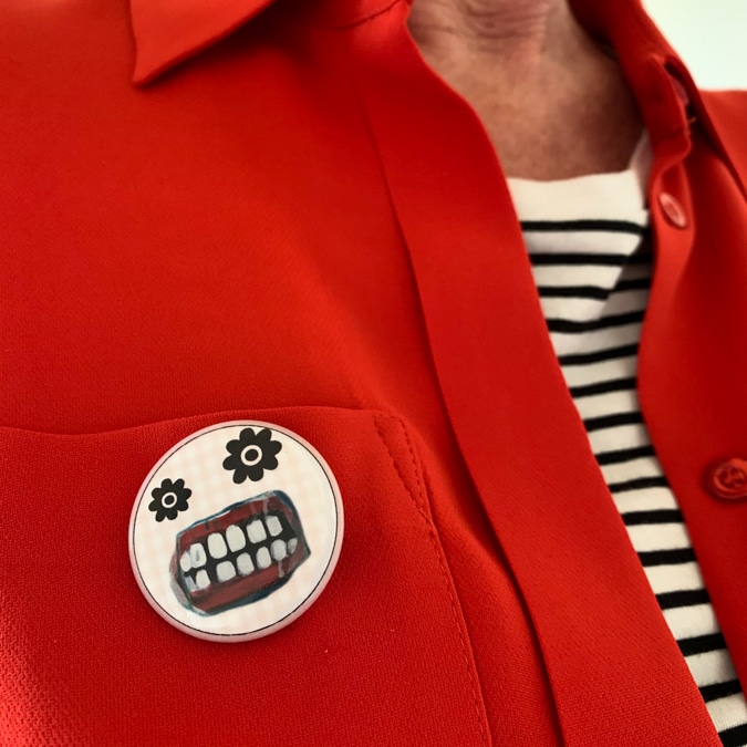 Pin created by Citizen Rosebud