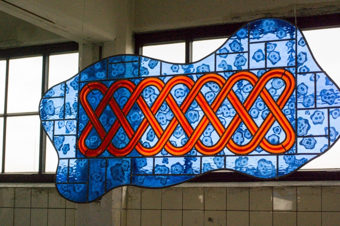 Stained glass by Atelier Emski