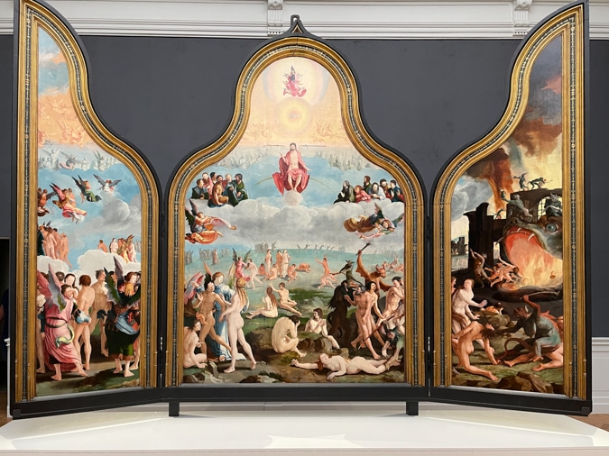 Triptych with the Last Judgement