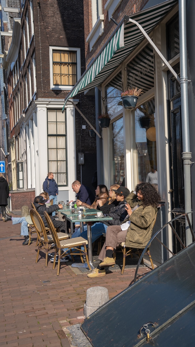 Terrace in Amsterdam