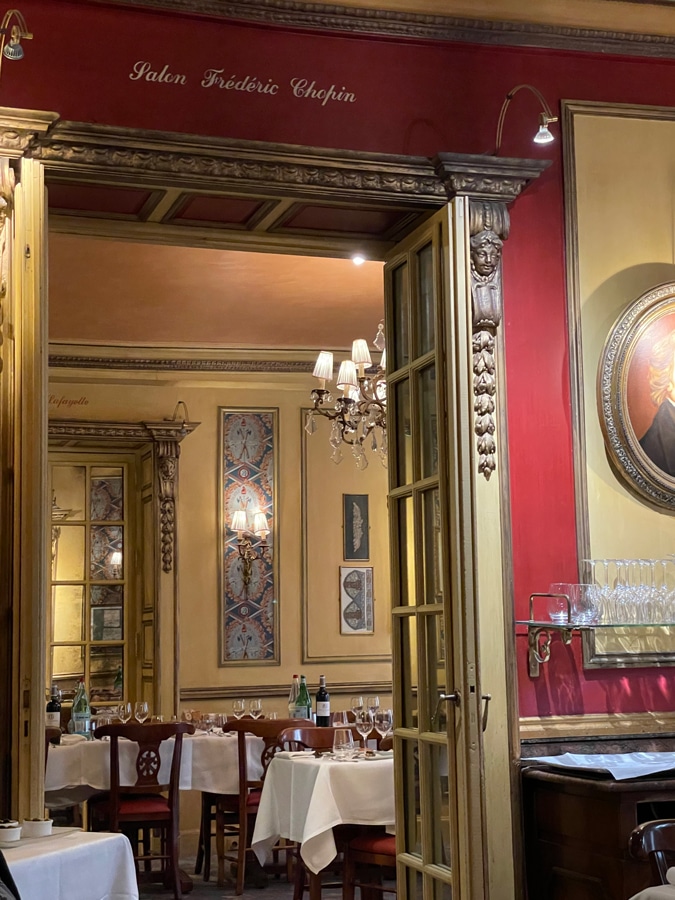 Procope restaurant in Paris