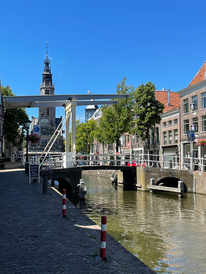 drawbridge in Alkmaar