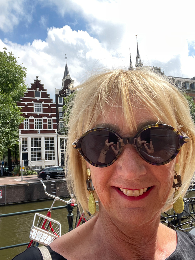 Selfie in Amsterdam