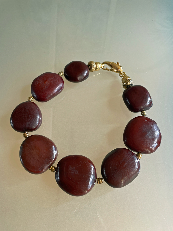 Brown necklace