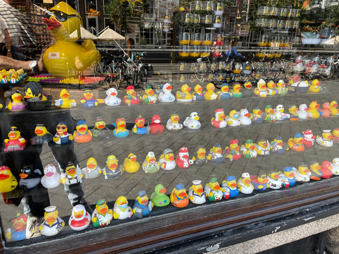 Shop with rubber ducks