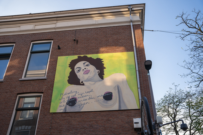 Mural in Rotterdam