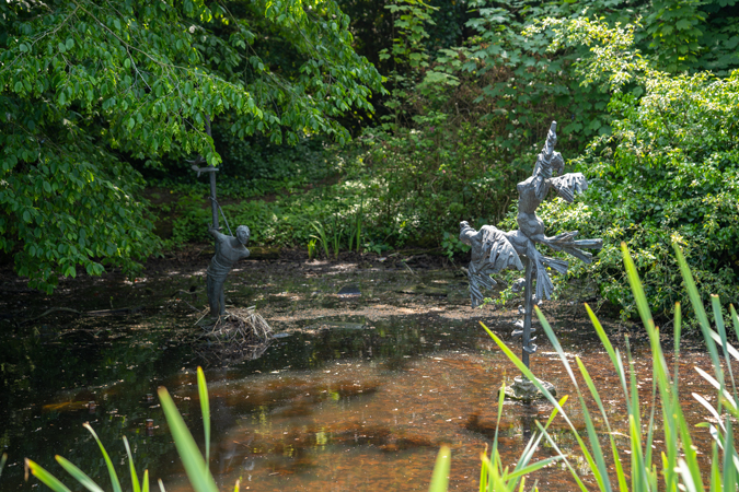 Statues in the park