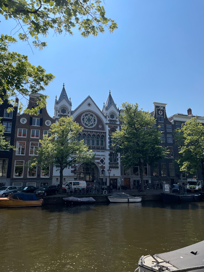 Beautiful building in Amsterdam
