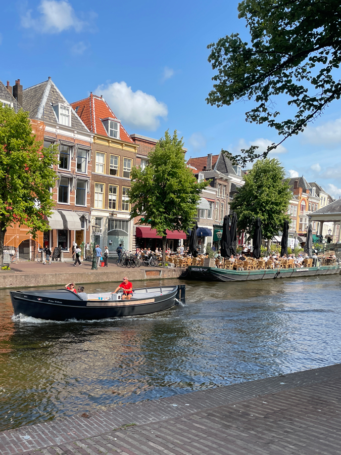 Boats in Leiden