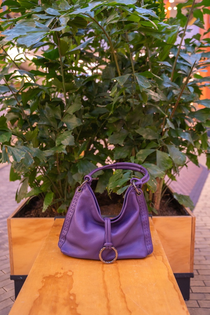 Purple bag Marjolein