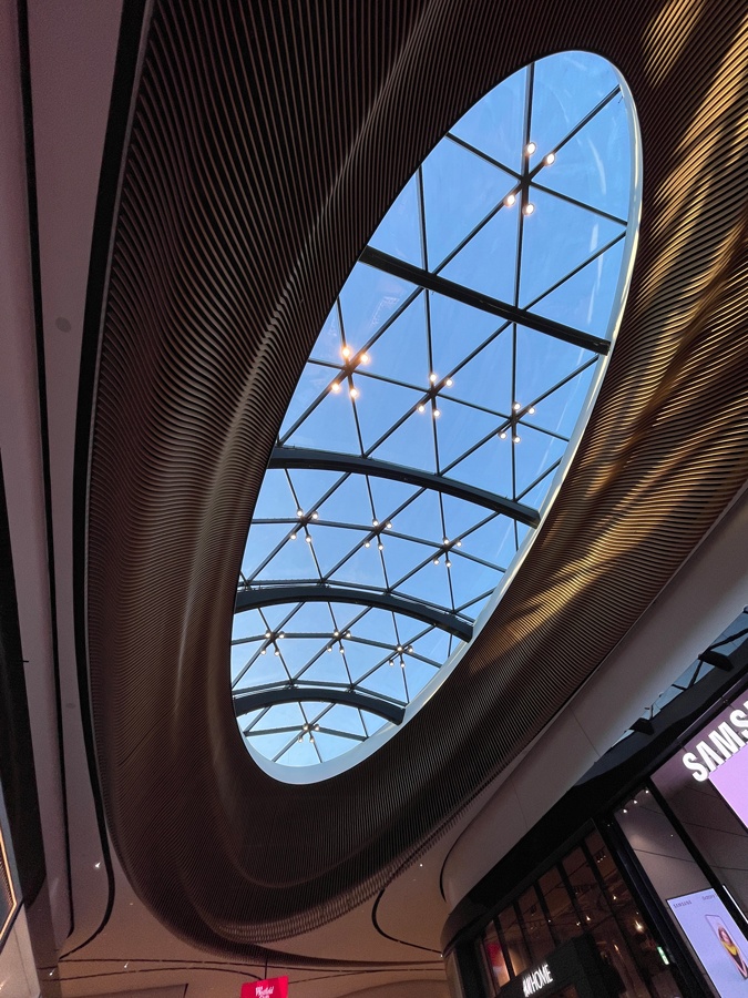 Roof in The Mall