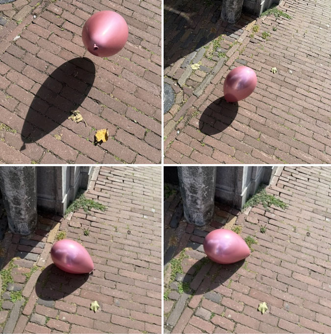 Pink balloon