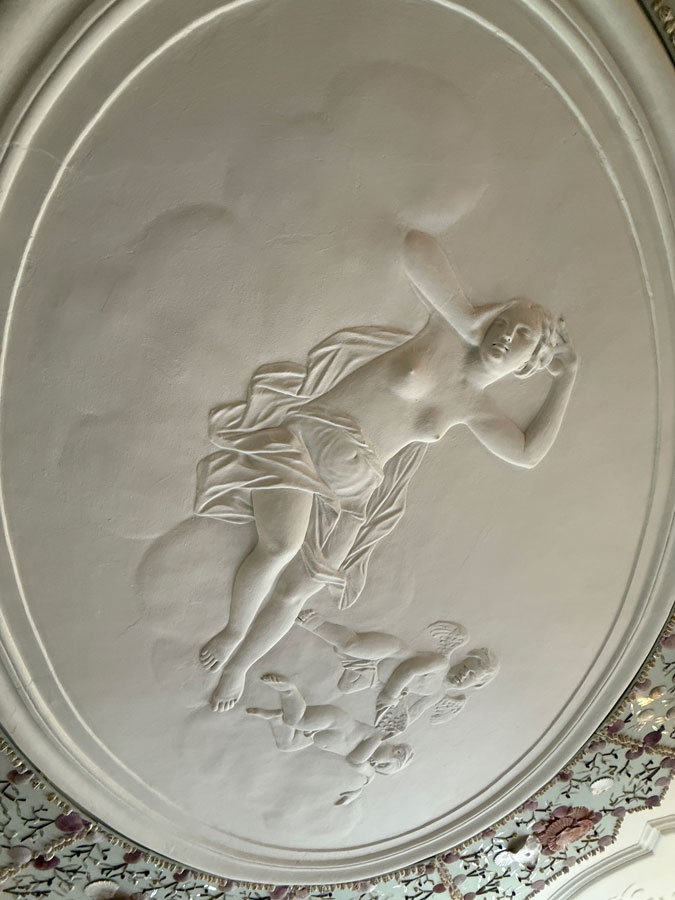 Amazing ceiling at Art Zoo Museum Amsterdam