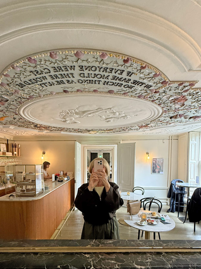 Amazing ceiling at Art Zoo Museum Amsterdam