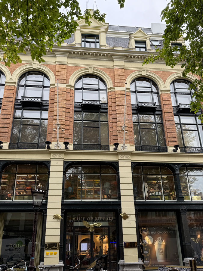 Beautiful building in Amsterdam