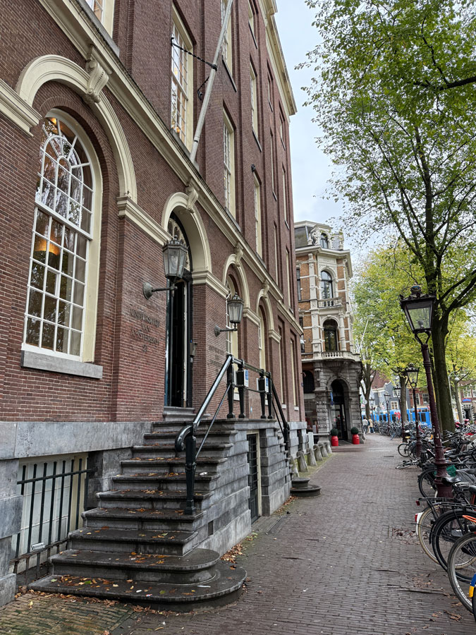 Beautiful building in Amsterdam
