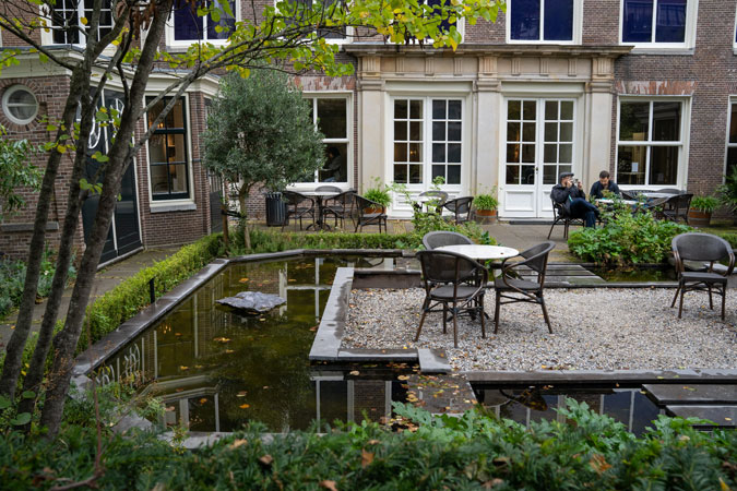 Garden of the Art Zoo Museum in Amsterdam