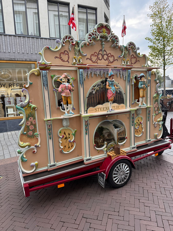 Street organ in 's-Hertogenbosch