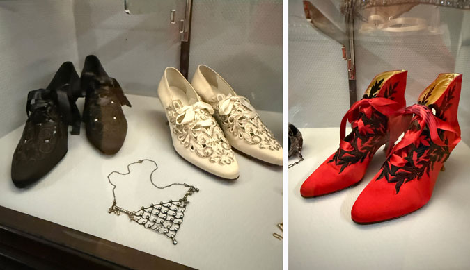 Shoes worn in the film Titanic