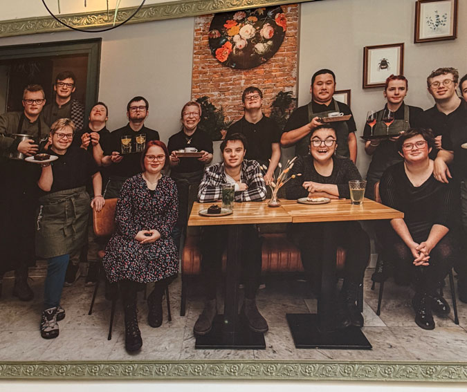 Staff of brownies and downies