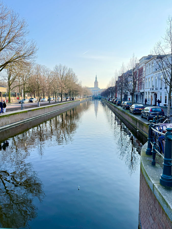 Canal in The Hague