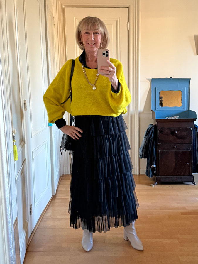 Me in Christmas outfit