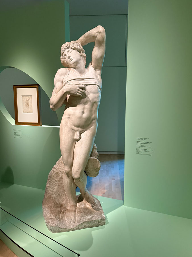 After Michelangelo, the Dying Captive/slave