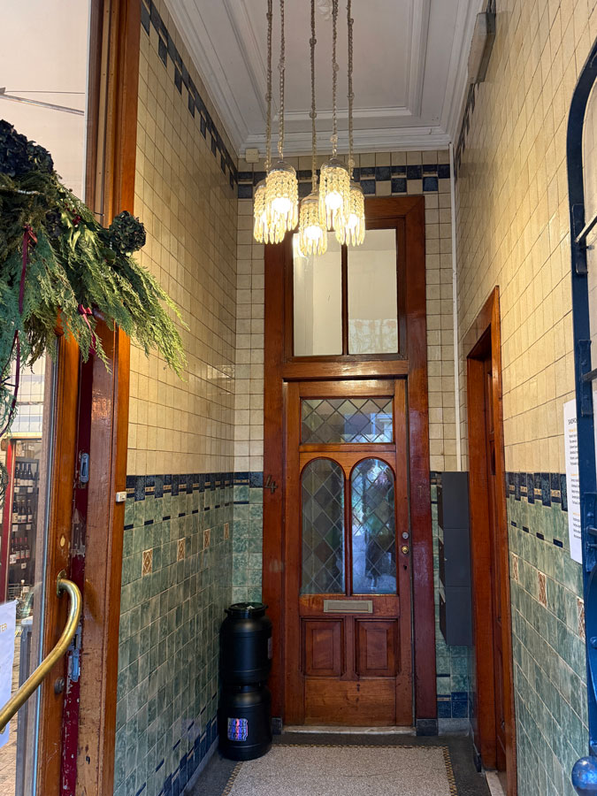 Beautiful old entrance hall