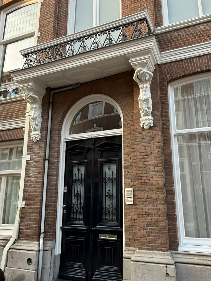 Old house with ornaments