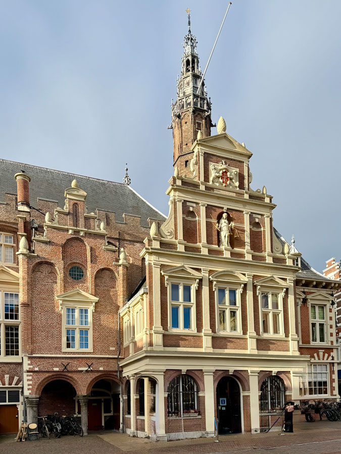 Part of the townhall in Haarlem