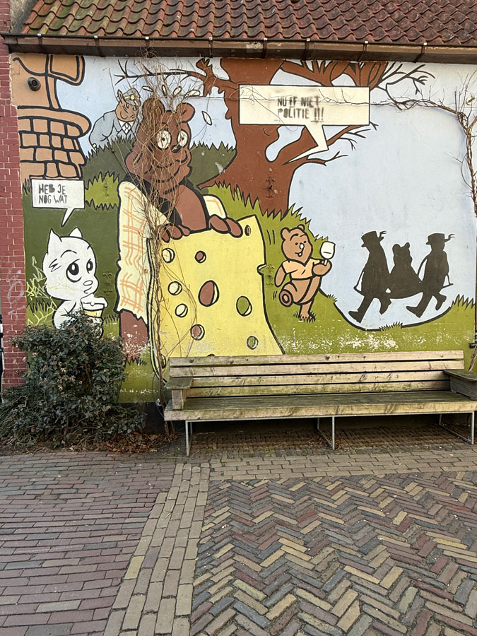 Mural in Alkmaar