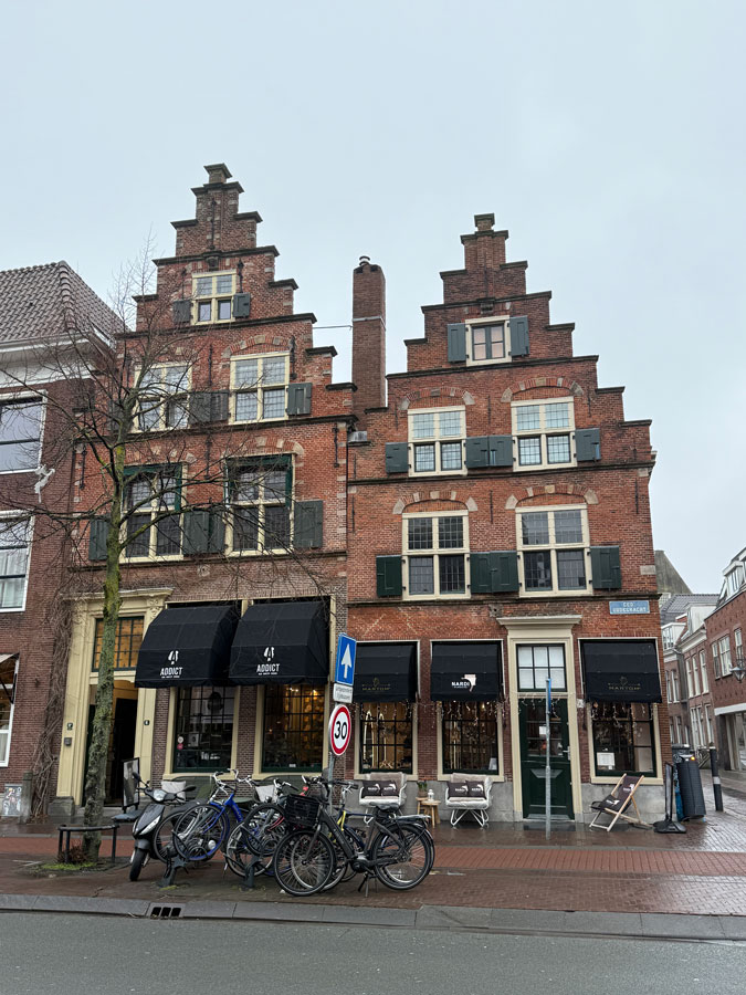 Old buildings in Haarlem