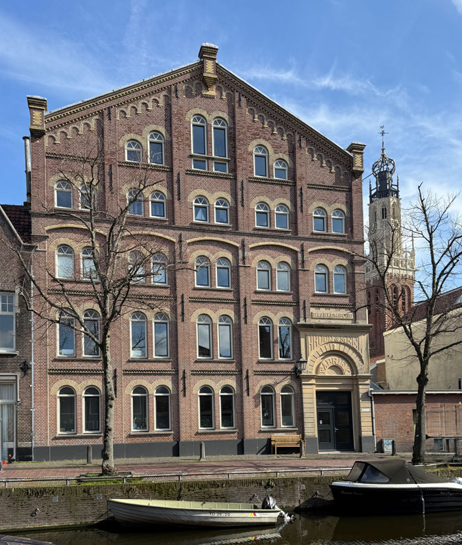 Old school building in Haarlem
