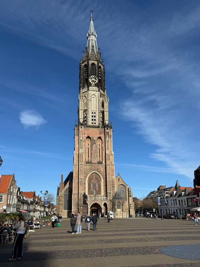 Big church in Delft