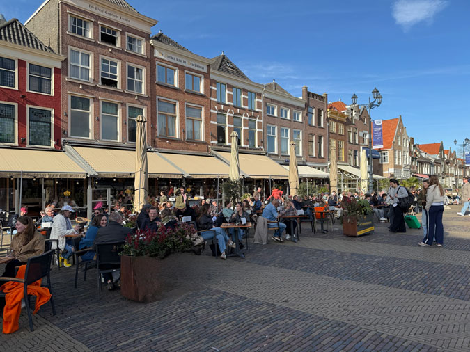 Terrace in Delft