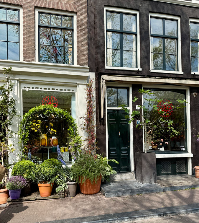 Amsterdam Prinsengracht flower shop