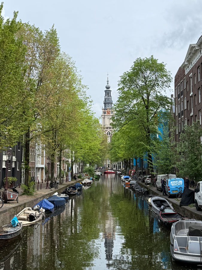 Staalmeestersbrug canal Amsterdam