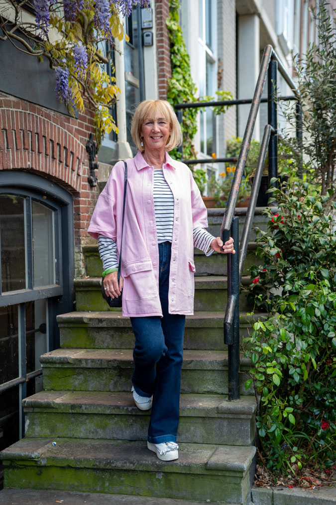 Pink jacket