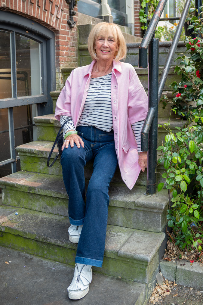 Pink jacket
