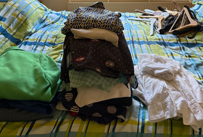 Wardrobe clearout