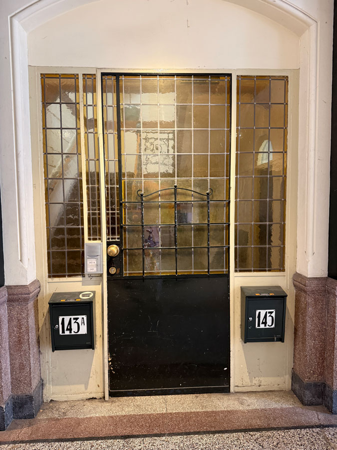 Entrance to house